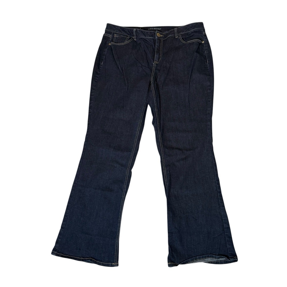 Lane Bryant Womens Size 20R Jeans High Rise Stretch Bootcut Casual Classic Denim